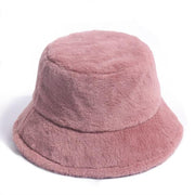 Fuzzy Snow Bucket hats